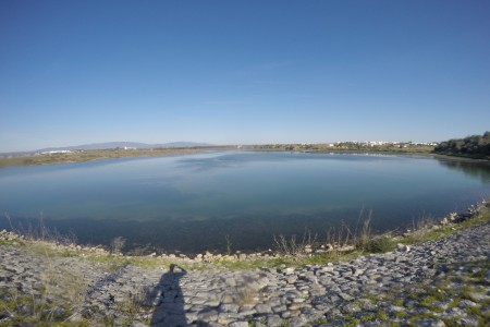 Fotografia da ria de Alvor