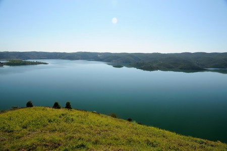 Fotografia da Barragem do Beliche Fotografia da Barragem do Beliche